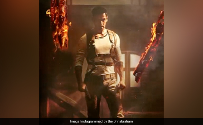 <i>Pathaan</i> First Look: John Abraham Is "Tough And Plays It Rough"