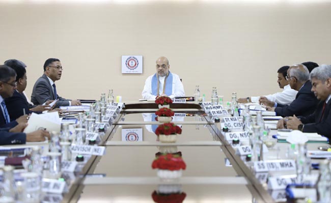 Track Demographic Changes In Border Areas: Amit Shah To Police Chiefs