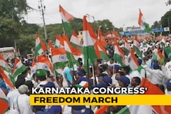 Congress' Freedom March In Karnataka Congress' Freedom March In Karnataka