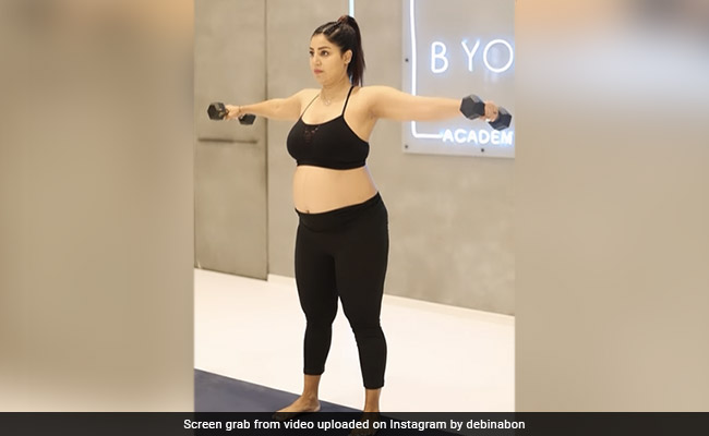 Mom-To Be Debina Bonnerjee's "Easy-Breezy" Workout Session