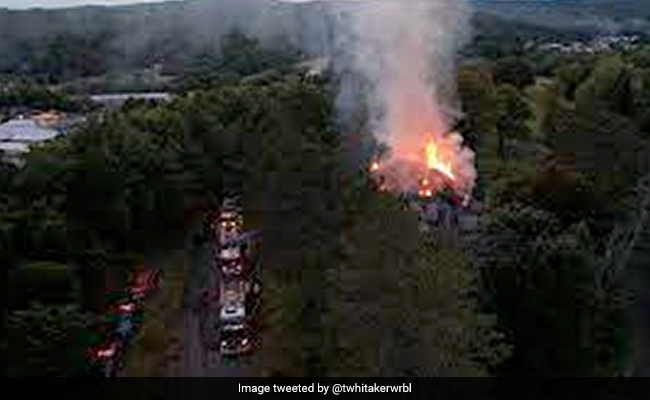 US Resort That Inspired "Dirty Dancing" Catches Fire