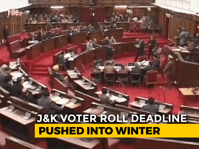 Jammu And Kashmir Elections Unlikely This Year As Voter Roll Deadline Pushed Into Winter