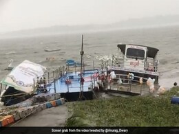 Video: Sea-Like Waves, Half-Submerged Cruise Boat In Bhopal Lake Video: Sea-Like Waves, Half-Submerged Cruise Boat In Bhopal Lake