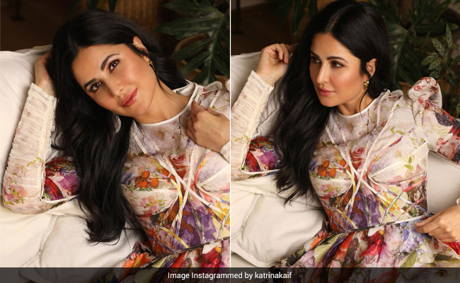 We'd Easily Get Lost In A Floral Fantasy That Is Katrina Kaif's Dress
