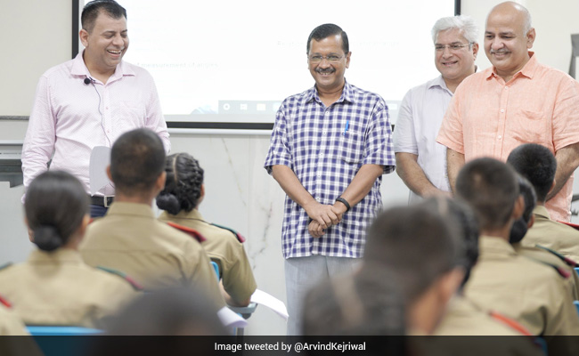 Arvind Kejriwal Inaugurates School For Students To Prepare For Armed Forces