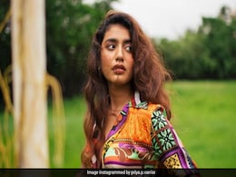 Priya Prakash Varrier, Famous For Her Wink, Sings <i>Kesariya</i> From <i>Brahmastra</i> Priya Prakash Varrier, Famous For Her Wink, Sings <i>Kesariya</i> From <i>Brahmastra</i>