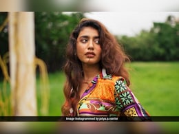 "What's The Problem?" Priya Prakash Varrier To Reporter Questioning Her Saffron Dress