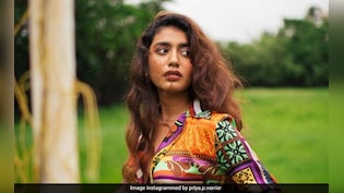 "What's The Problem?" Priya Prakash Varrier To Reporter Questioning Her Saffron Dress