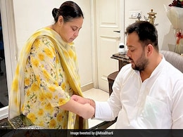 Tejashwi Yadav Celebrates Raksha Bandhan With Sisters, Photos Viral Tejashwi Yadav Celebrates Raksha Bandhan With Sisters, Photos Viral