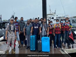 16 Missing Mariners, Including 3 Indians, Rescued Near Malaysia 16 Missing Mariners, Including 3 Indians, Rescued Near Malaysia