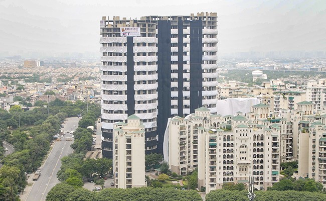 "No-Fly Zone" For Drones Around Noida Twin Towers For Sunday Demolition