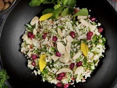 Masala Almond Tabbouleh