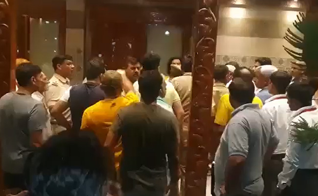 Politician Filmed Abusing Woman Is Missing, Noida Colony Reels From The Conflict