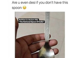 'National Spoon Of India': Hilarious Post Shows Spoon Found In Every Desi Kitchen