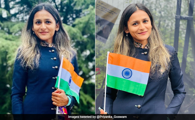 CWG 2022: सिल्वर मेडलिस्ट Priyanka Goswami फैशन के मामले में किसी से कम नहीं, देखें उनकी कुछ स्टाइलिश Pics