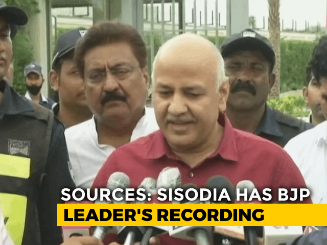 Manish Sisodia Has Recording Of BJP "Offer" To Drop Cases: AAP Sources