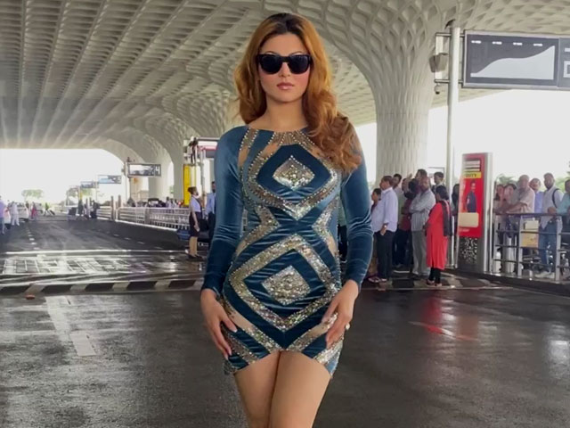 Urvashi Rautela's Airport Style