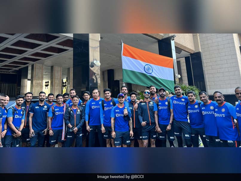 Zimbabwe-Bound Team India Celebrates Independence Day. See Pic