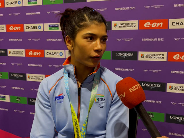 "This Gold Medal Is A Gift For My Mother": Boxer Nikhat Zareen