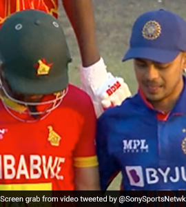 Watch: Kuldeep Yadav, Ishan Kishans Heartwarming Gesture For Sikandar Raza During 3rd ODI