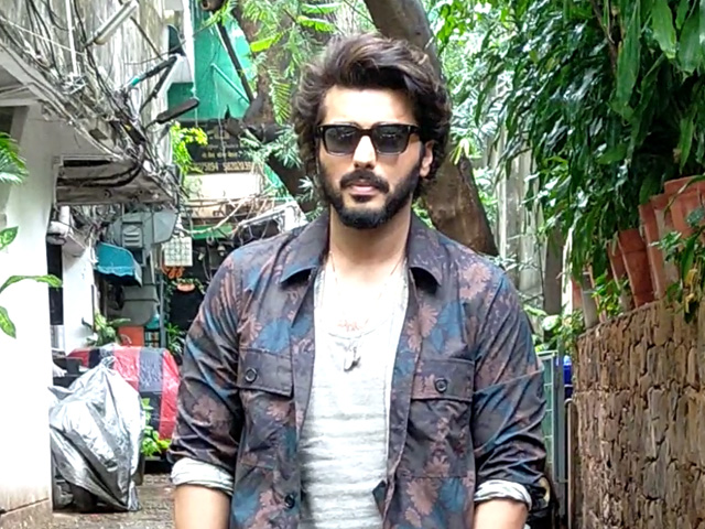 How Arjun Kapoor Spent His Monday