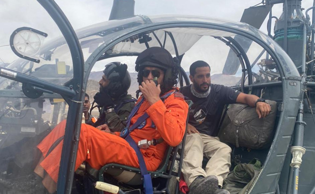 भारतीय वायुसेना ने लद्दाख में इजराइली व्यक्ति को बचाया, सांस लेने में हो रही थी कठिनाई
