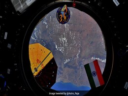 On Independence Day, Indian-American Astronaut Raja Chari Shares Photo Of Indian Flag At Space Station On Independence Day, Indian-American Astronaut Raja Chari Shares Photo Of Indian Flag At Space Station