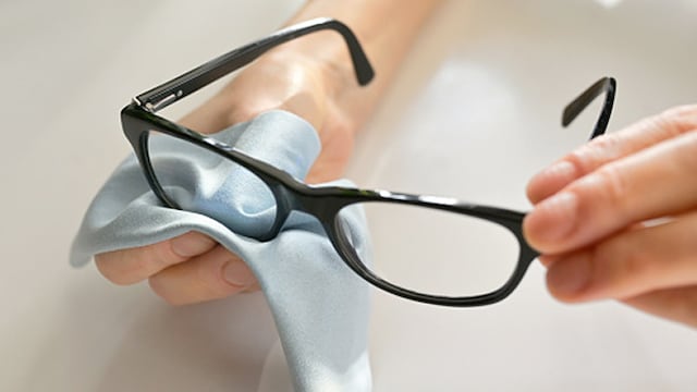 Taking a break time-to-time from your glasses can help reduce marks and other issues