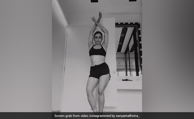 When You Are Sanya Malhotra, Even Improv Dance Sessions Are Utterly Fab