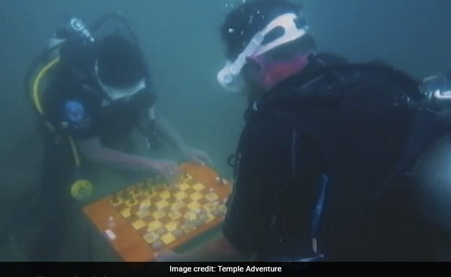 Watch: Underwater Chess In Chennai Takes Battle Of Minds To New Depths