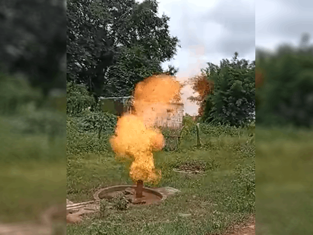 Watch: Hand Pump Spews Flames In Madhya Pradesh Village