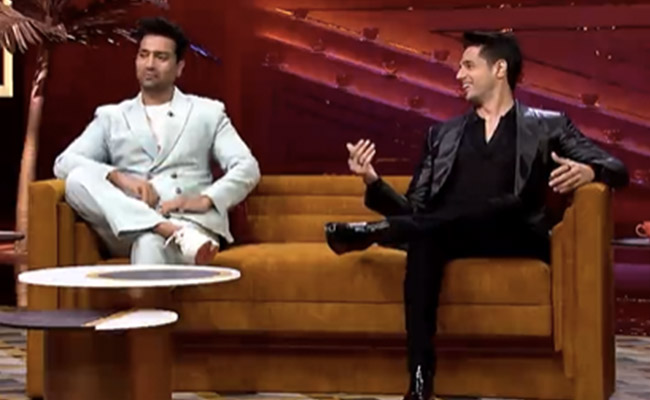 <i>Koffee With Karan 7</i>: <i>Punjabi Munde</i> Vicky Kaushal And Sidharth Malhotra Up Next. Special Mentions For Katrina Kaif And Kiara Advani