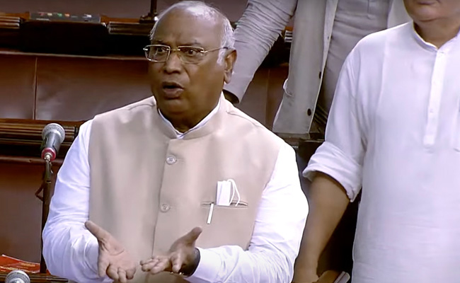 Congress Walks Out Of Rajya Sabha Alleging Barricading Of Gandhis' Homes