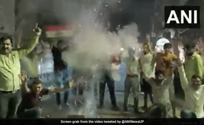 Watch: Wild Celebrations Across India After Scintillating Win Over Pak