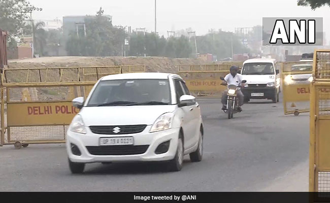 Security Stepped Up At Delhi Borders Ahead Of Farmers' Protest