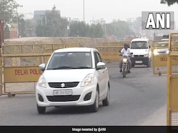 Security Stepped Up At Delhi Borders Ahead Of Farmers' Protest Security Stepped Up At Delhi Borders Ahead Of Farmers' Protest