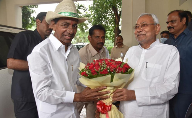 "Get-Together Of Two Daydreamers": BJP's Sushil Modi On Nitish Kumar-KCR Meet