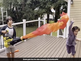 Man Invents "Flamethrower" For His Children To Play With At Home, Internet Stunned Man Invents "Flamethrower" For His Children To Play With At Home, Internet Stunned