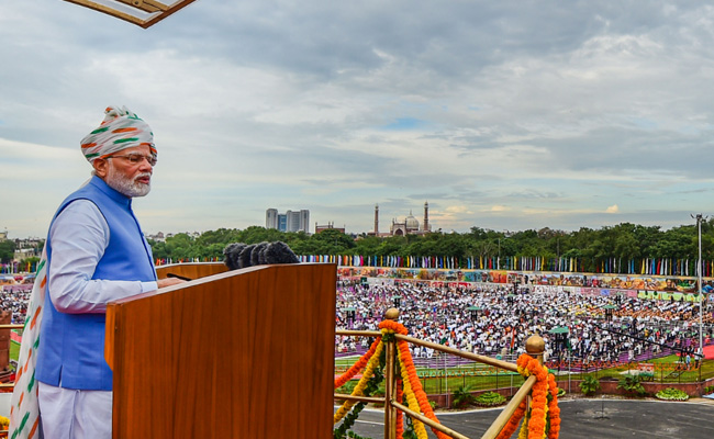 At India@75, PM Modi Sets Goal - "Developed Nation In 25 Years": 10 Facts