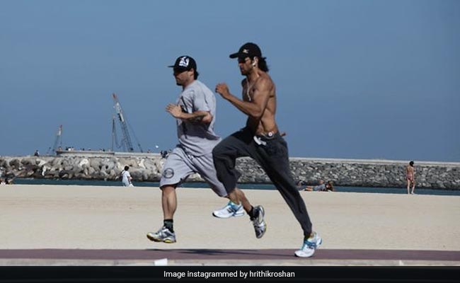 Hrithik Roshan Wants To Get Back To The "<i>Fighter</i>" Mode As He Shares A Throwback Pic. Girlfriend Saba Azad Cheers For Him