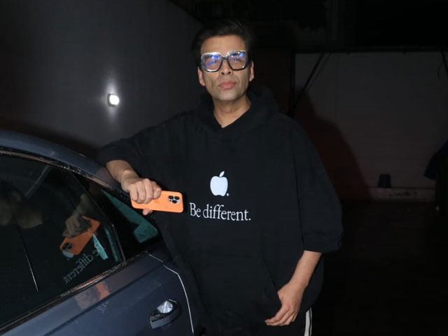 Karan Johar's OOTD Is A Black Co-Ord Set