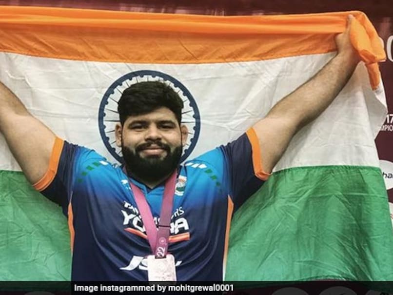 CWG 2022: Indian Wrestler Mohit Grewal Bags Bronze In Men's Freestyle 125kg 7lojk89o mohit grewal