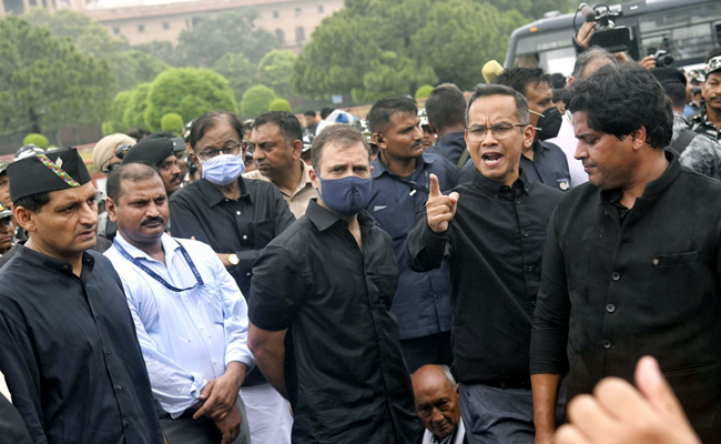 Congress Protest Sends Anti-Ram Temple Message, Says Amit Shah