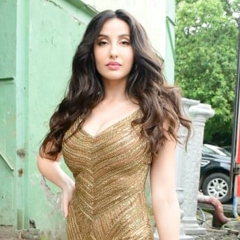 Nora Fatehi In A Golden Gown Is The Pot Of Gold At The End Of The Rainbow