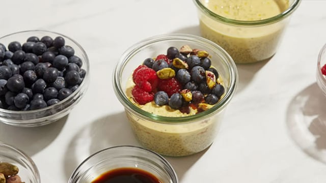 Energy-Packed Breakfast: Chia pudding is energy boosting and keeps you satiated for hours