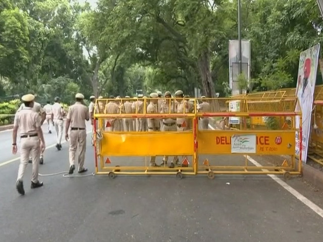 Young Indian Ltd Office Sealed, Cops Deployed Outside Sonia Gandhi House