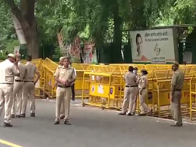 Young Indian Office Sealed, Cops Outside Sonia Gandhi House