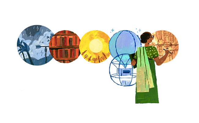 "Weather Woman Of India" Anna Mani Gets A Google Doodle Tribute