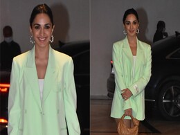 Kiara Advani Needs Nothing More Than An Oversized Neon Blazer And Strappy Stilettos To Look Stunning Kiara Advani Needs Nothing More Than An Oversized Neon Blazer And Strappy Stilettos To Look Stunning