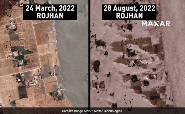 Satellite Pictures: Pakistan Before And After Floods
